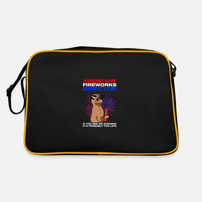 Pyrotechniker Assistant fireworks director Retro Tasche