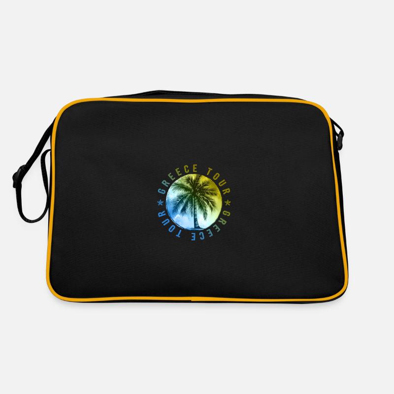 Greece Tour Holidays Retro Bag