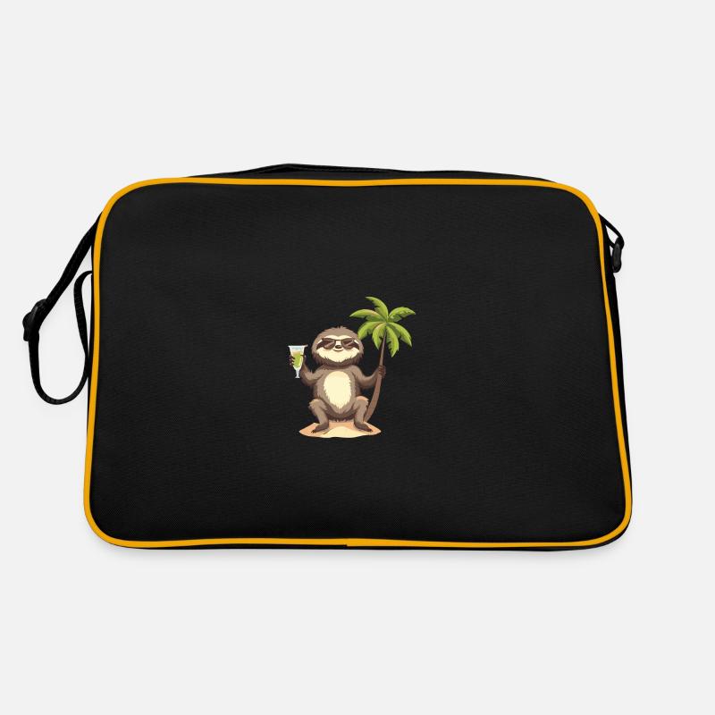 Vacances d’été de paresseux Sac Retro