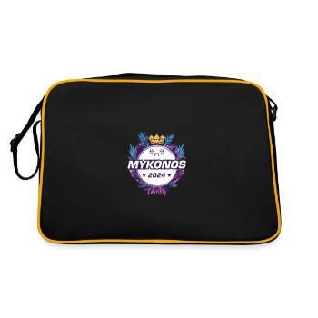Mykonos 2024 - Sac Retro - noir/or - Dos