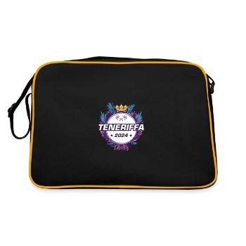 Ténérife 2024 - Sac Retro - noir/or - Dos