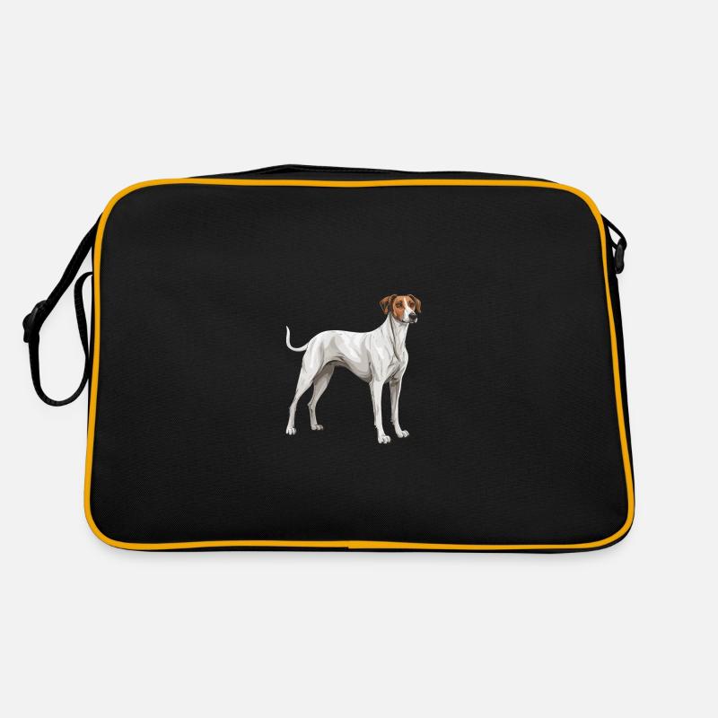 Greyhound Hund Retro Tasche