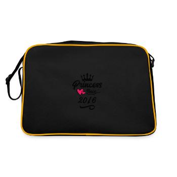 2016 Anniversaire de la princesse - Sac Retro - noir/or - Dos