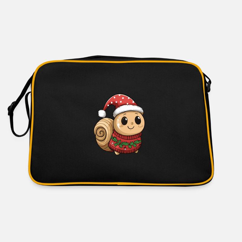 Bande dessinée de Noël escargot Sac Retro