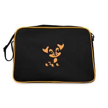 Chiweenie - Retro Bag - black/gold - Back