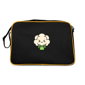 Cauliflower - Retro Bag - black/gold - Back