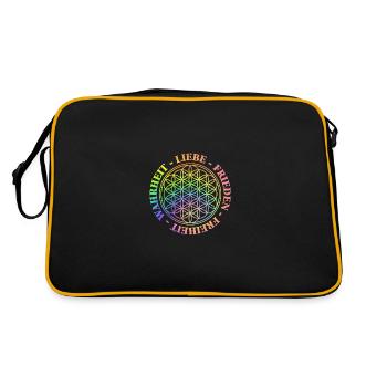 Paix Paix Liberté Vérité BDL 4 - Sac Retro - noir/or - Dos