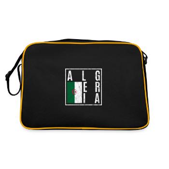 Algérie - Sac Retro - noir/or - Dos