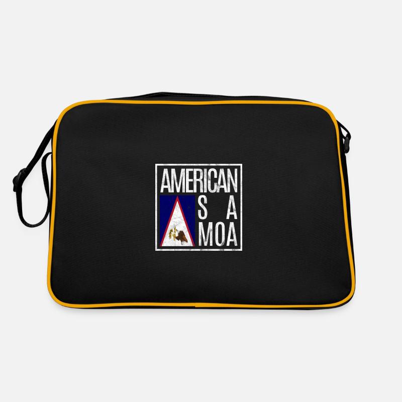 Amerikanisch-Samoa Retro Tasche
