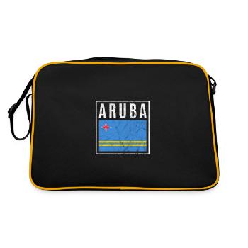 Aruba - Sac Retro - noir/or - Dos