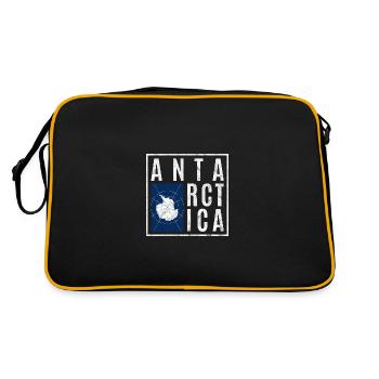 Antarctique - Sac Retro - noir/or - Dos