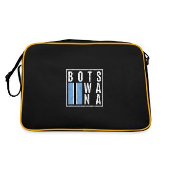 Botswana - Sac Retro - noir/or - Dos
