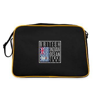 British Indian Ocean Territory - Retro Bag - black/gold - Back