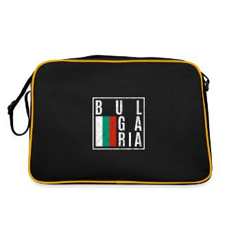 Bulgaria - Retro Bag - black/gold - Back