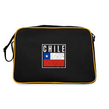 Chile - Retro Bag - black/gold - Back