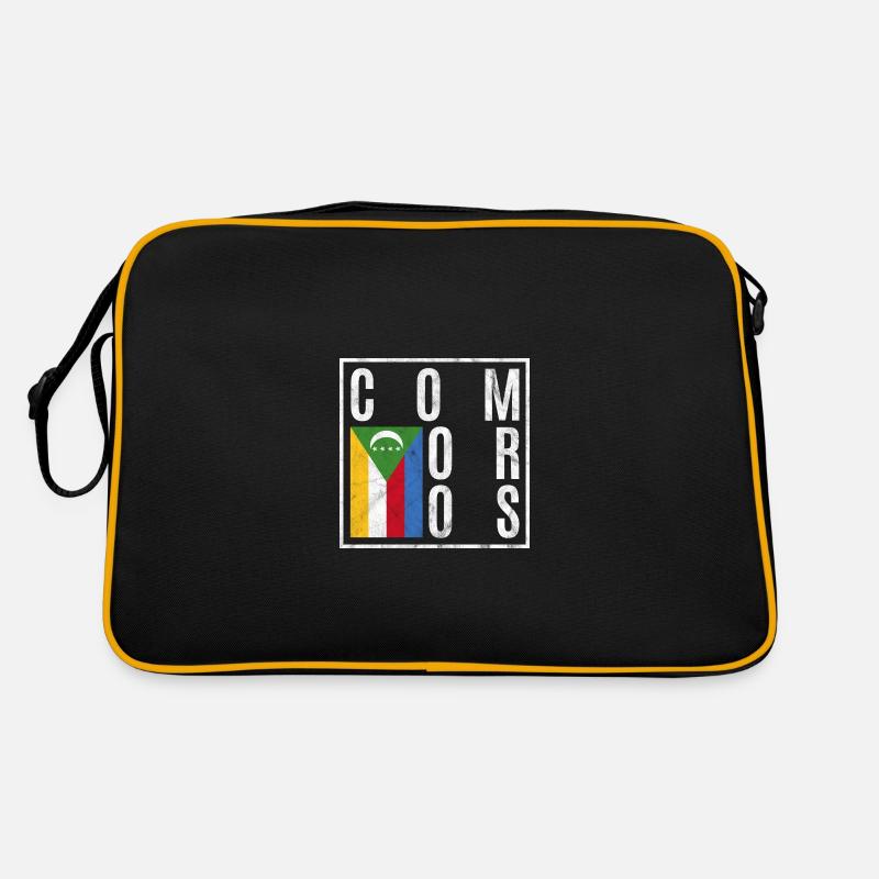 Comores - Sac Retro - noir/or