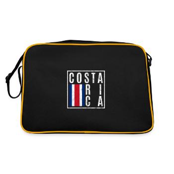 Costa Rica - Retro Bag - black/gold - Back