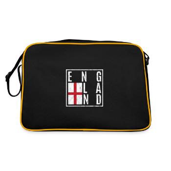 England - Retro Bag - black/gold - Back