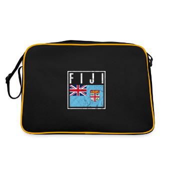 Fiji - Retro Bag - black/gold - Back
