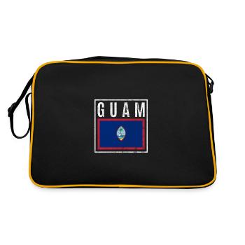 Guam - Sac Retro - noir/or - Dos