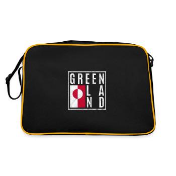Groenland - Sac Retro - noir/or - Dos