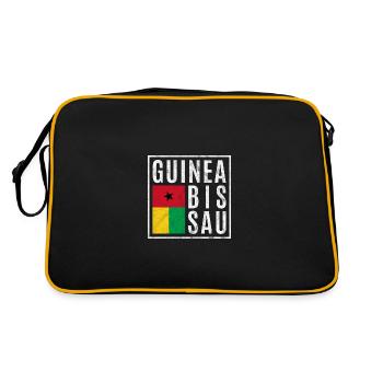 Guinée-Bissau - Sac Retro - noir/or - Dos