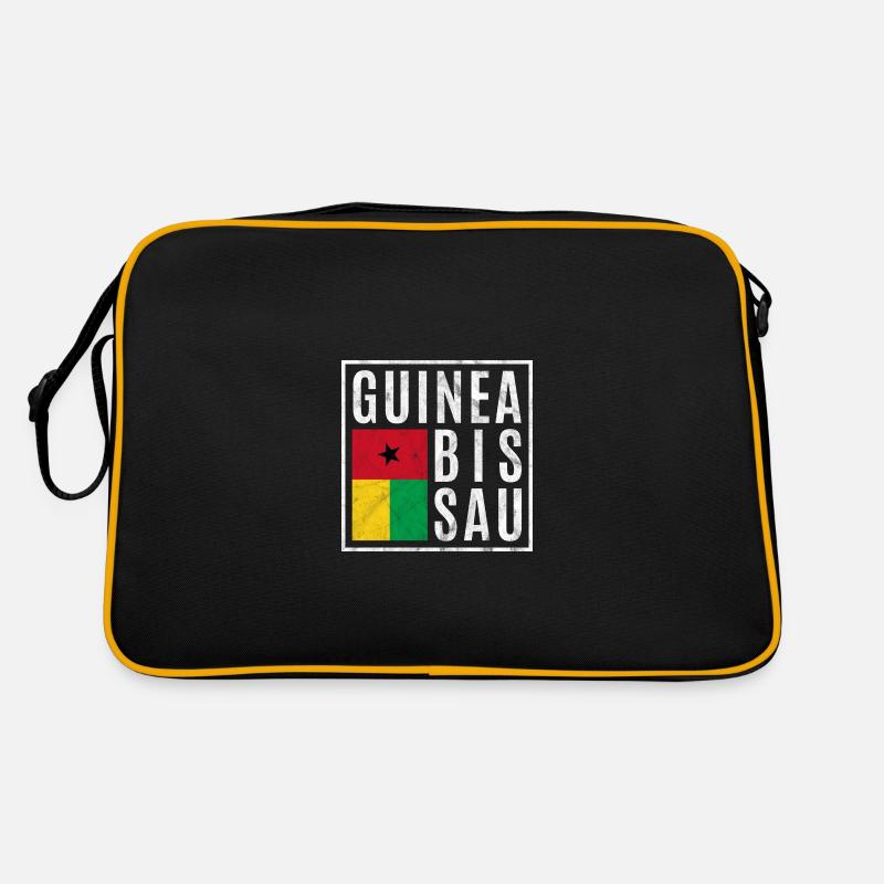 Guinée-Bissau - Sac Retro - noir/or