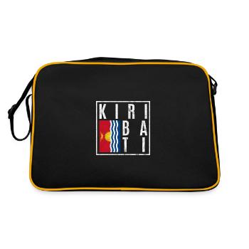 Kiribati - Sac Retro - noir/or - Dos