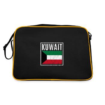 Koweït - Sac Retro - noir/or - Dos