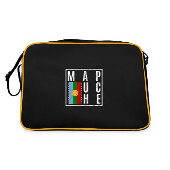 Mapuche - Sac Retro - noir/or - Dos