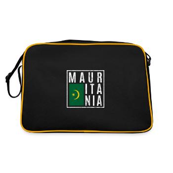 Mauritania - Retro Bag - black/gold - Back