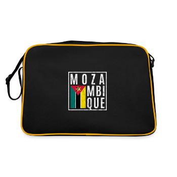 Mozambique - Sac Retro - noir/or - Dos