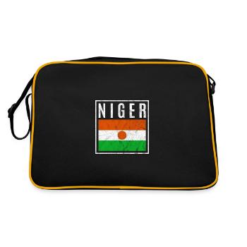 Niger - Sac Retro - noir/or - Dos
