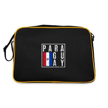 Paraguay - Sac Retro - noir/or - Dos