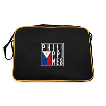 Philippines - Sac Retro - noir/or - Dos