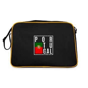 Portugal - Sac Retro - noir/or - Dos