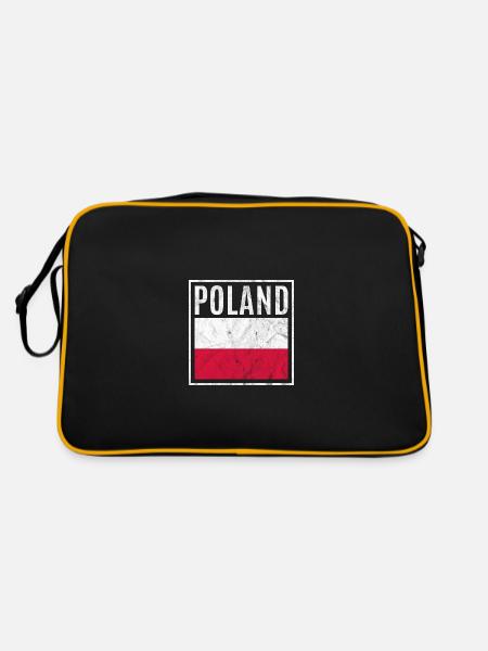 Poland - Retro Bag - black/gold - Back