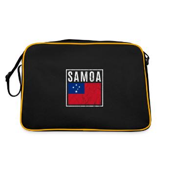 Samoa - Sac Retro - noir/or - Dos