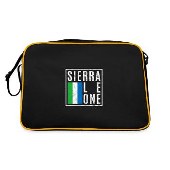 Sierra Leone - Sac Retro - noir/or - Dos