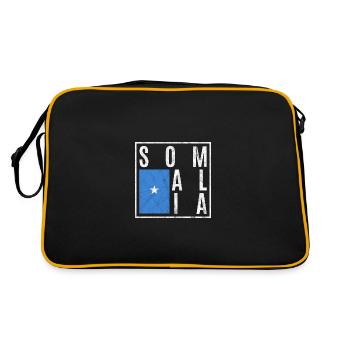 Somalie - Sac Retro - noir/or - Dos