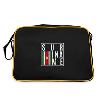 Suriname - Sac Retro - noir/or - Dos