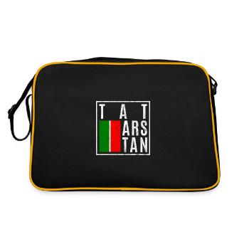 Tatarstan - Sac Retro - noir/or - Dos