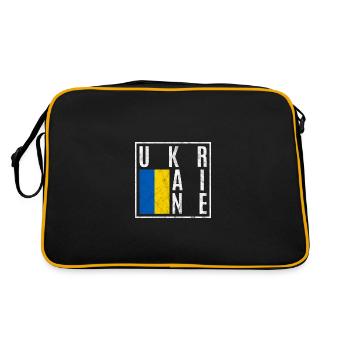 Ukraine - Retro Bag - black/gold - Back