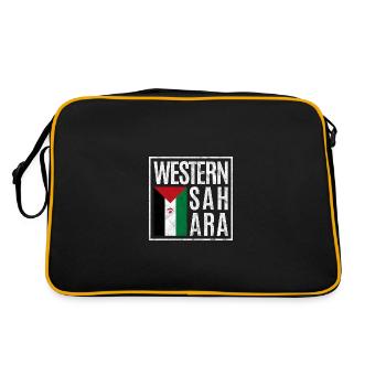 Sahara occidental - Sac Retro - noir/or - Dos
