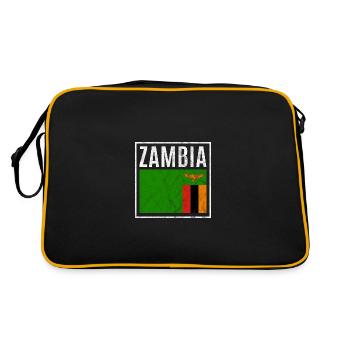 Zambie - Sac Retro - noir/or - Dos