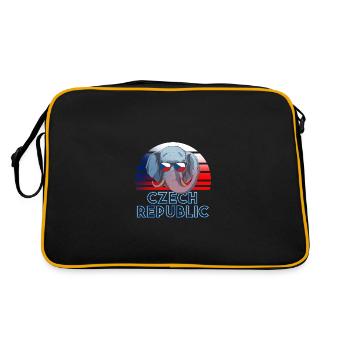 Czech Republic - Retro Bag - black/gold - Back
