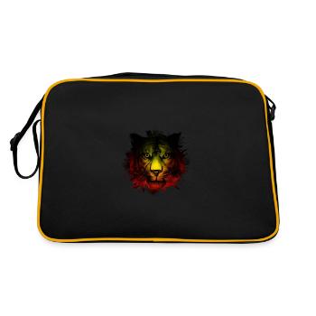 Aborigène - Sac Retro - noir/or - Dos