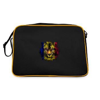 Andorra - Retro Bag - black/gold - Back