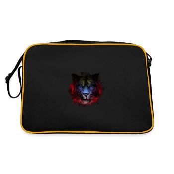 Antigua and Barbuda - Retro Bag - black/gold - Back