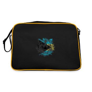 Bahamas - Sac Retro - noir/or - Dos